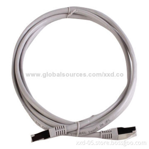 1m Patch Cable, PVC or PE Jacket, Rated Temperature of -45 to 75°C